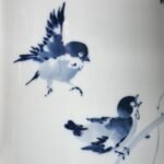 占国胜《紫韵》江西省高级工艺美术师青花瓷瓶景德镇 - 图片 4