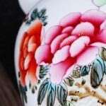 陈绍飞《大美无言富贵尊》高级工艺美术师景德镇粉彩瓷瓶 - 图片 4