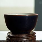 Inner Ru Kiln Outer Blue Glaze Meditation Cup - Image 2