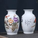 陈绍飞《大美无言富贵尊》高级工艺美术师景德镇粉彩瓷瓶 对瓶