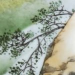 冯雪迎《山村晨曦》江西省高级工艺美术师综合装饰瓷瓶 - 图片 2