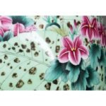 吴君燕《锦上添花》江西省高级工艺美术师景德镇釉上彩瓷瓶 - 图片 5