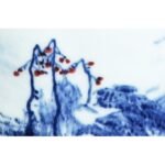 李冬明《山水》教授级高级工艺美术师青花瓷瓶 - 图片 3