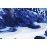 李冬明《绿水青山》教授级高级工艺美术师青花五彩瓷瓶 - 图片 2