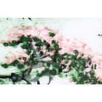 李冬明《绿水青山》教授级高级工艺美术师釉上彩瓷瓶 - 图片 3