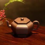 顾鑫衍《六方华樽》助理工艺美术师手工原矿紫皮龙宜兴紫砂壶
