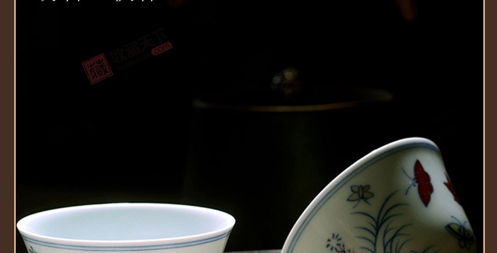 明成化斗彩《三秋杯》 精仿复刻版