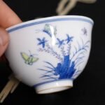 Ming Dynasty Cheng Hua doucai "Sanqiu Cup" fine imitation edition - Image 3