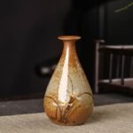 陶泥釉下彩陶艺迷你花插摆件 6件套组 - 图片 3