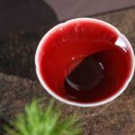 景德镇郎窑红葵口斗笠杯 - 图片 3