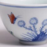 Ming Dynasty Cheng Hua doucai "Sanqiu Cup" fine imitation edition - Image 4