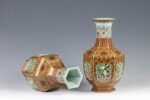 Qianlong pastel six-square bottle set - Image 3