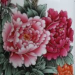王丹雅《天香富贵》江西省工艺美术师新彩瓷瓶 - 图片 3