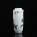 王丹雅《天香富贵》江西省工艺美术师新彩瓷瓶 - 图片 2