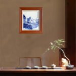 景德镇青花瓷板画《和美》 - 图片 3