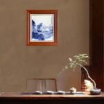 景德镇青花瓷板画《和美》 - 图片 5