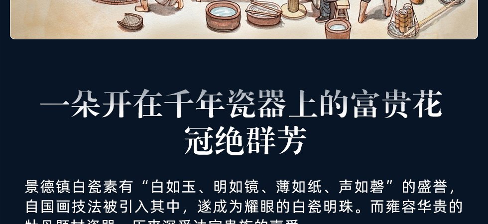 王丹雅《富贵图》江西省工艺美术师新彩赏盘