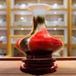 邓希平《三阳开泰》国家级非物质文化遗产传承人景德镇高温颜色釉瓷瓶（大） - 图片 6