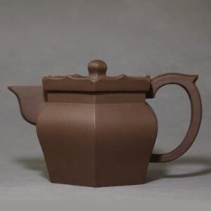 中国工艺美术大师李昌鸿 僧帽壶 拼紫泥400cc
