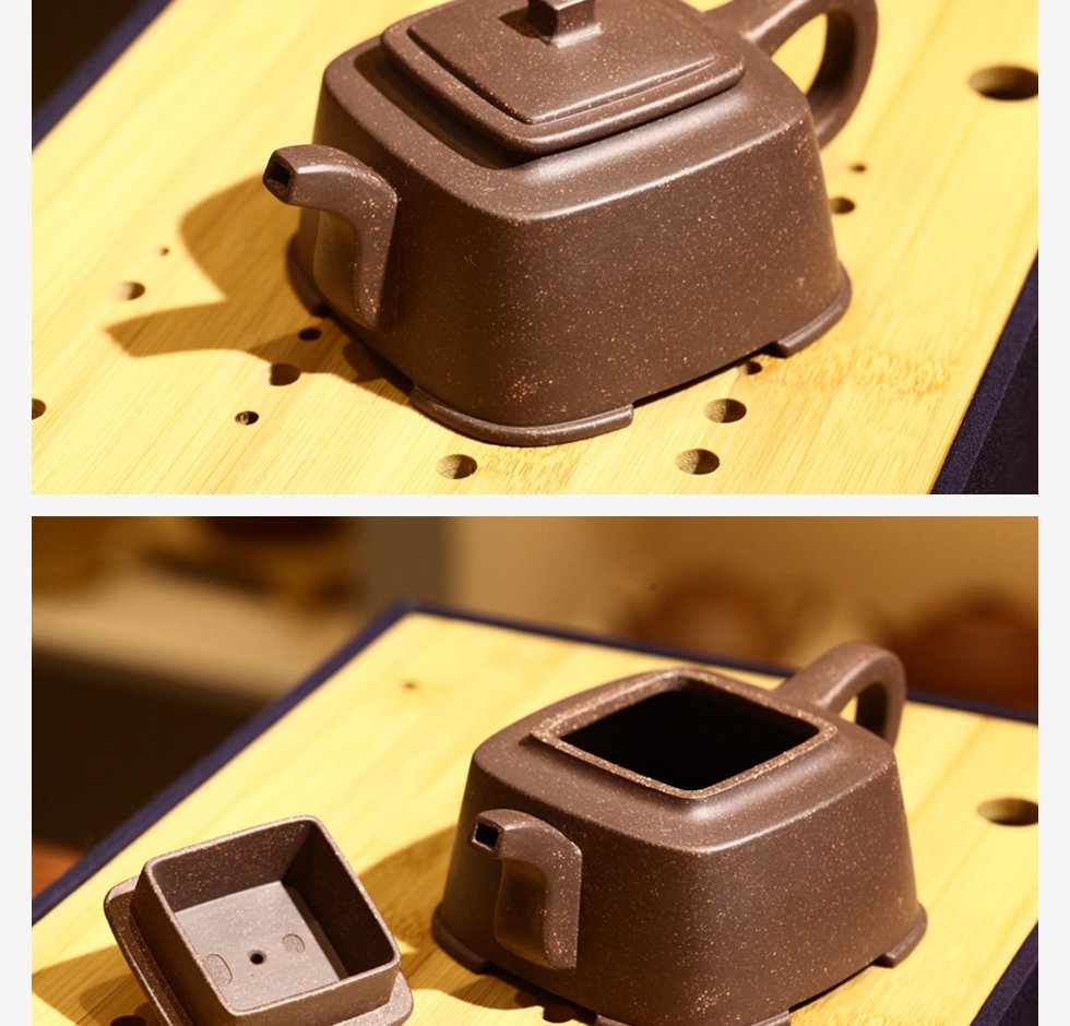 顾鑫衍《融古》助理工艺美术师手工原矿紫皮龙宜兴紫砂壶330cc