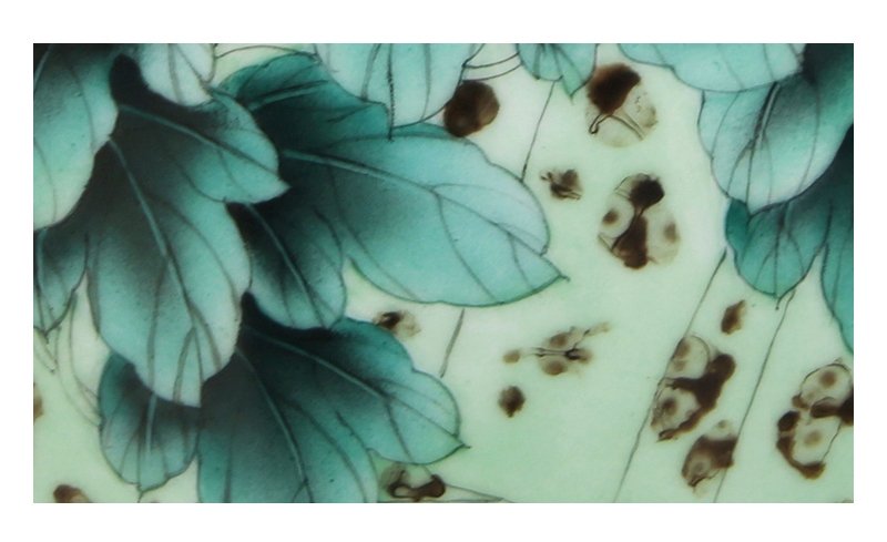吴君燕《锦上添花》江西省高级工艺美术师景德镇釉上彩瓷瓶