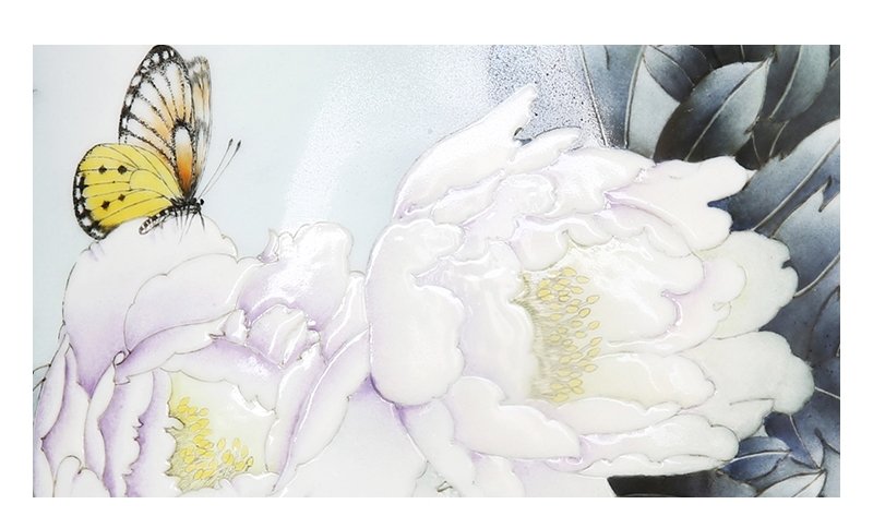 冯雪迎《金玉满堂》江西省高级工艺美术师釉上彩瓷瓶