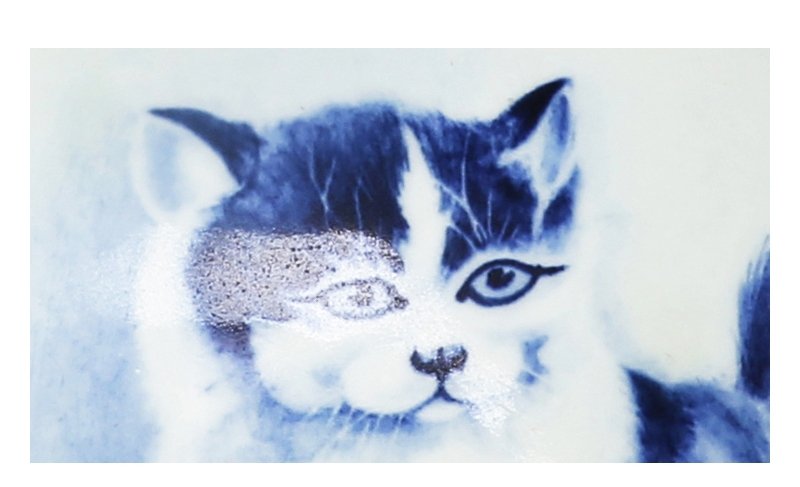 高级工艺美术师 王景林 沈浮《猫嬉图》