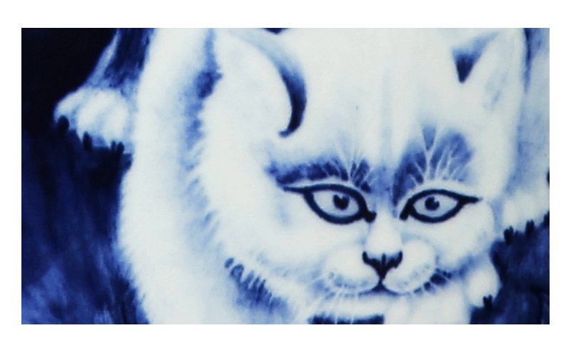 高级工艺美术师 王景林 沈浮《猫嬉图》