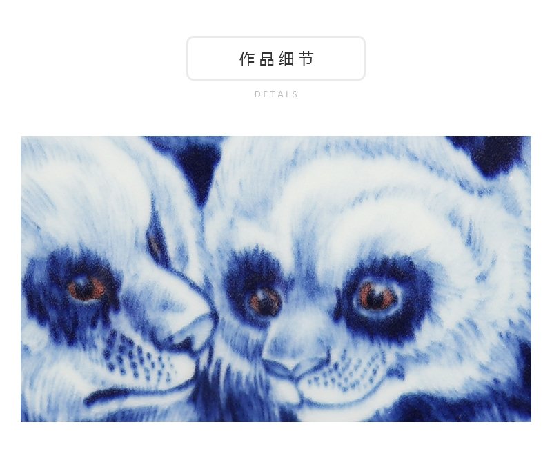 江西省高级工艺美术师 沈浮 王景林《相盼》