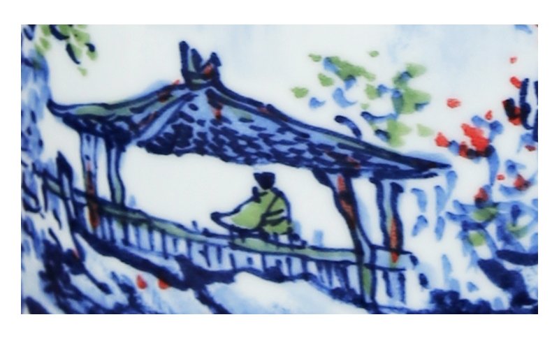 李冬明《深山水更甜》教授级高级工艺美术师青花瓷瓶