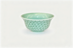 Celadon embossed scale cup